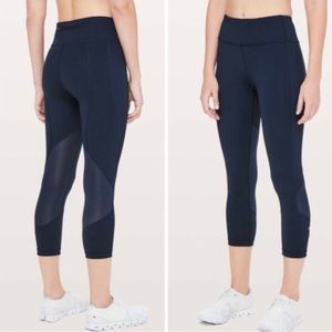LULULEMON Pace Rival Crop Full-on Luxtreme 22
